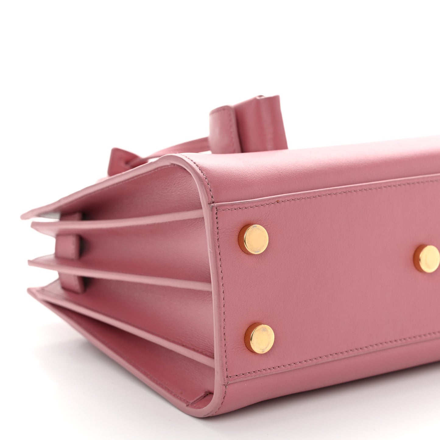 Calfskin Nano Sac De Jour Rose Dark