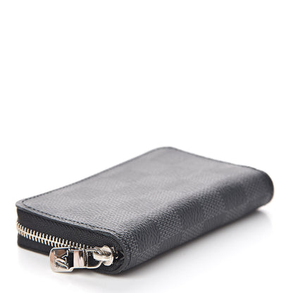 Louis Vuitton Damier Graphite Zippy Coin Purse Vertical 4 of 7