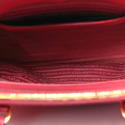 Prada Saffiano Medium Galleria Double Zip Tote Fuxia 5 of 19
