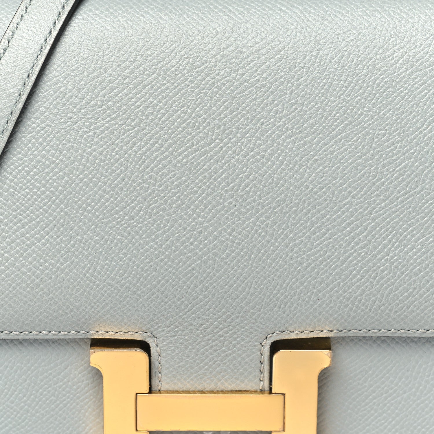 Hermes Epsom Constance 18 Bleu Glacier 7 of 9