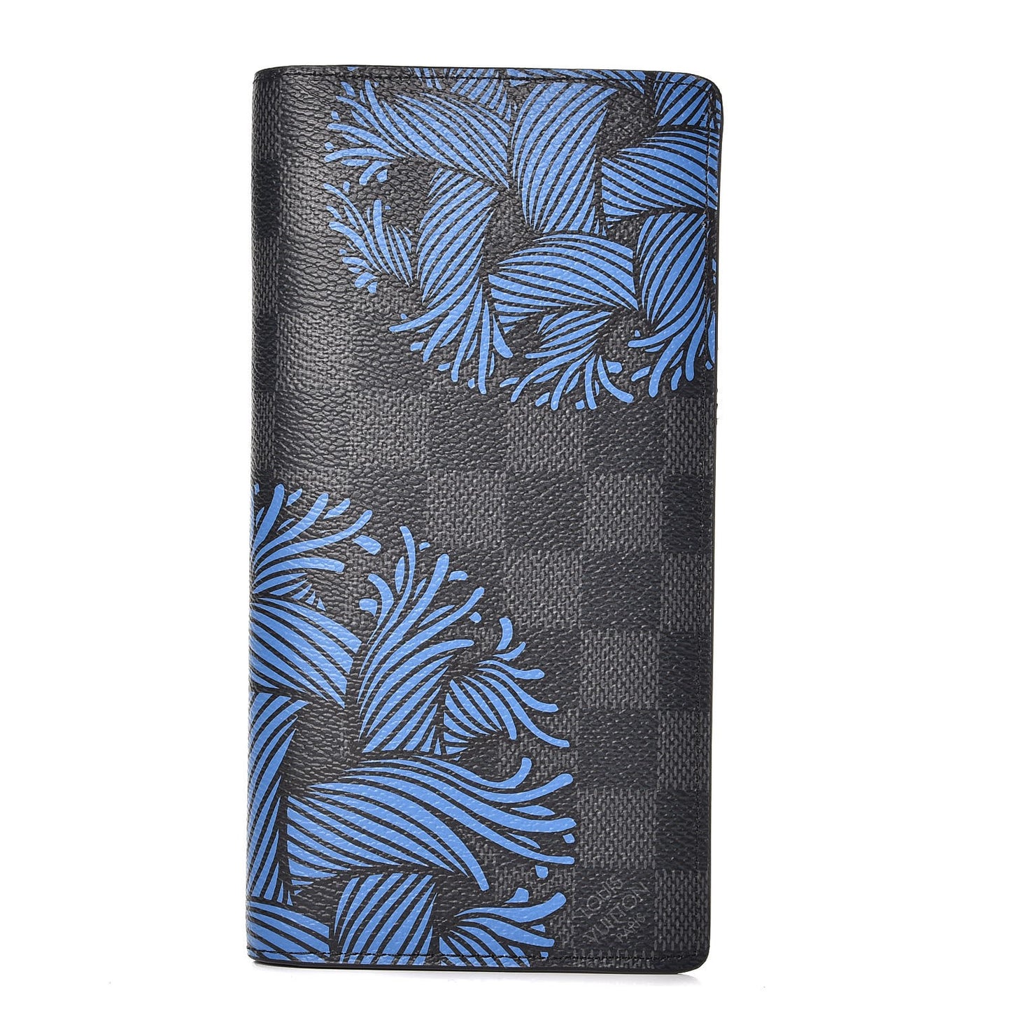 Damier Graphite Rope Brazza Wallet Blue