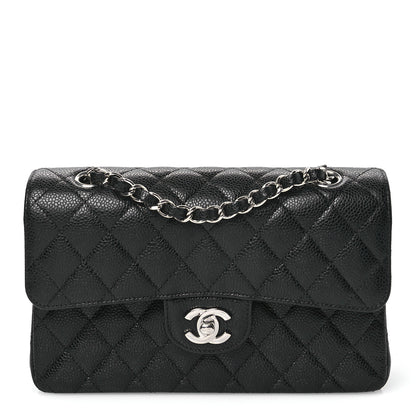 Chanel Caviar Quilted Small Double Flap Black 1 of 10