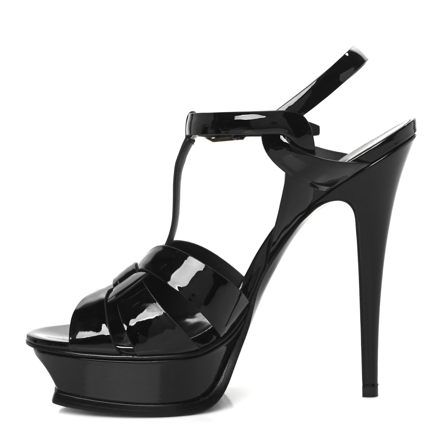 Patent Tribute 105 Platform Sandals 39 Black