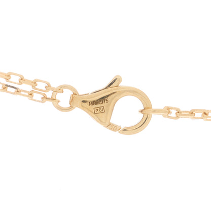 Cartier 18K Yellow Gold 2 Diamond LOVE Necklace 3 of 5