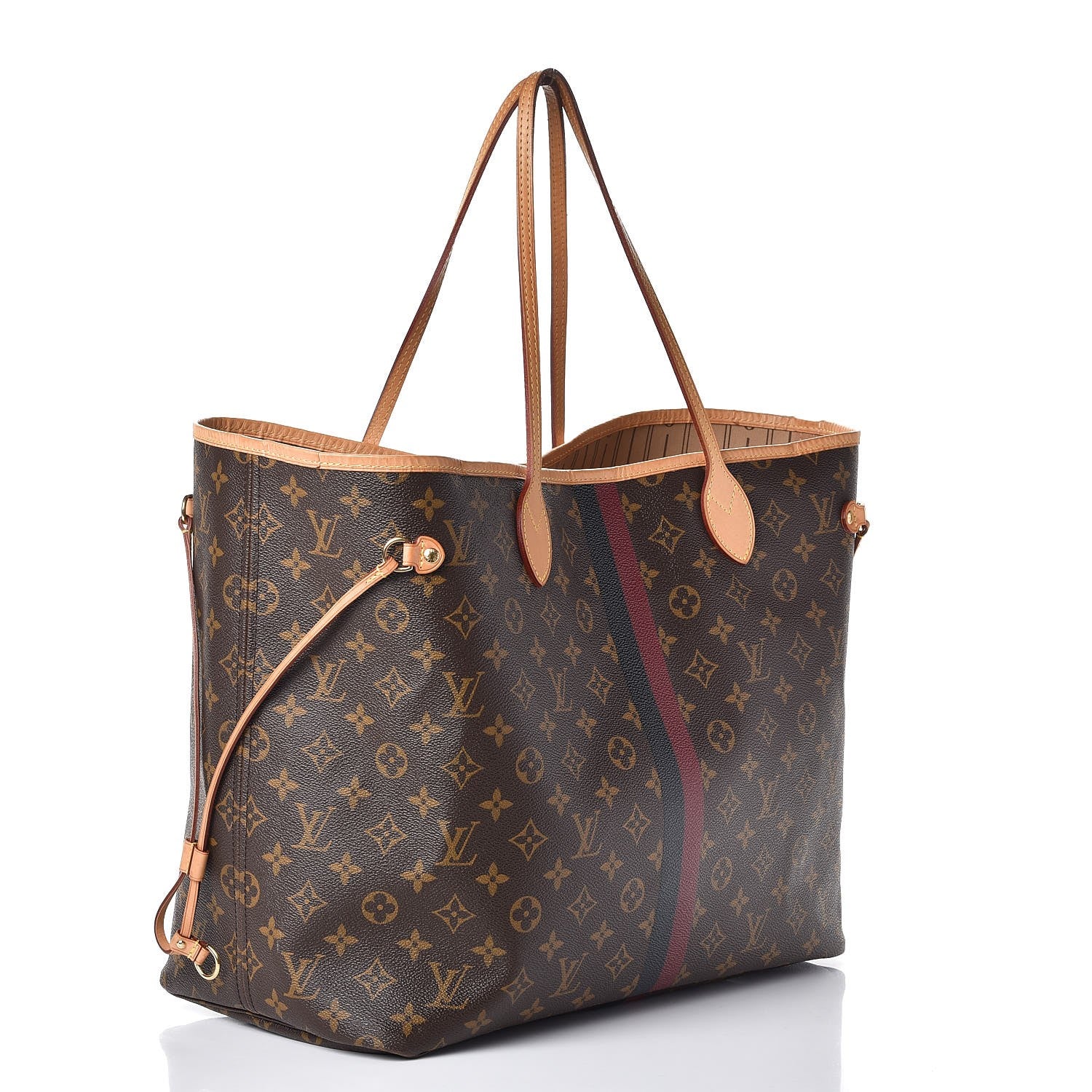 Louis Vuitton Monogram My LV Heritage Neverfull GM Bordeaux Black 4 of 13