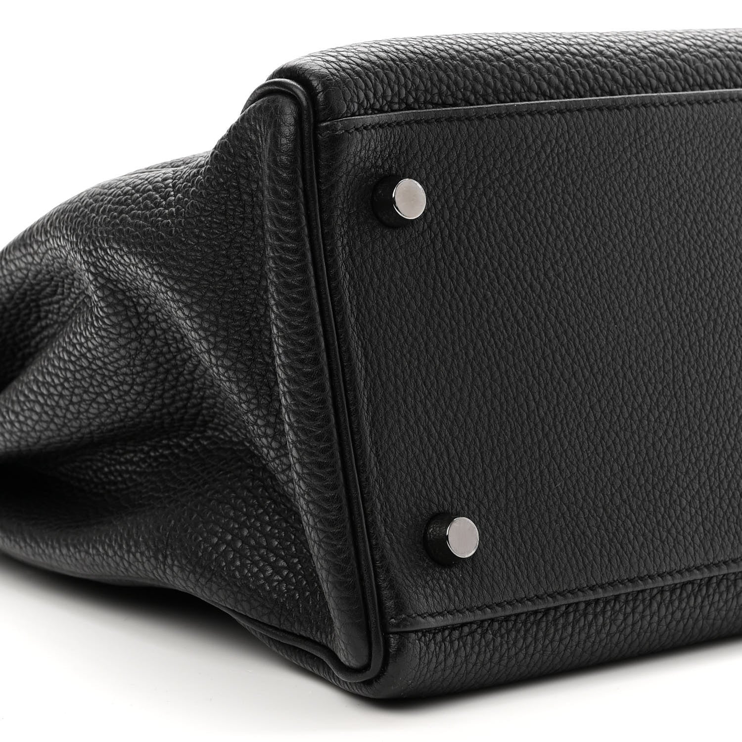Hermes Taurillon Clemence Kelly Retourne 35 Black 8 of 10