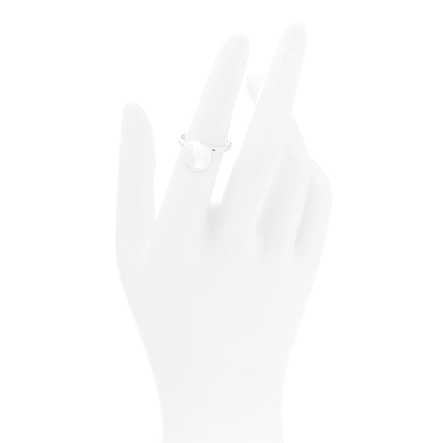 Sterling Silver 12mm HardWear Ball Ring 51 5.75