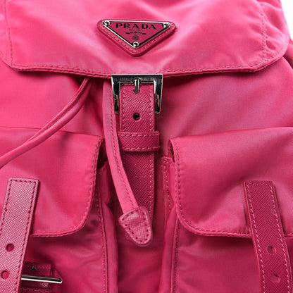 Prada Nylon Vela Small Backpack Fuxia 8 of 12