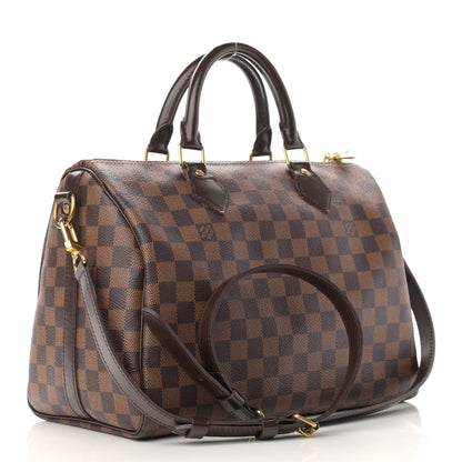 Louis Vuitton Damier Ebene Speedy Bandouliere 30 3 of 14