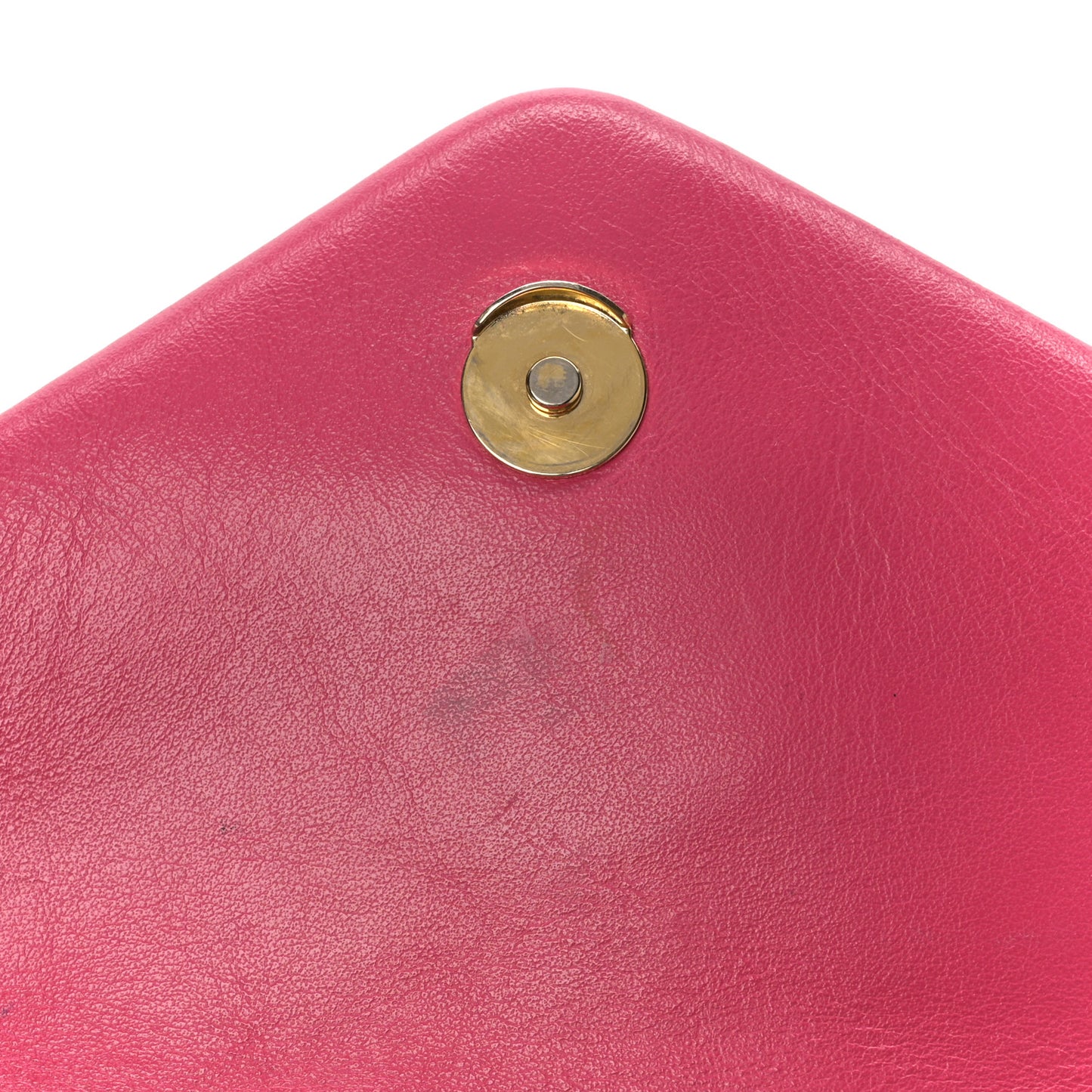 Calfskin Y Quilted Monogram Small Loulou Chain Satchel Fresh Fuchsia