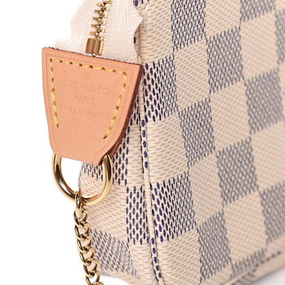 Louis Vuitton Damier Azur Mini Pochette Accessories 6 of 8