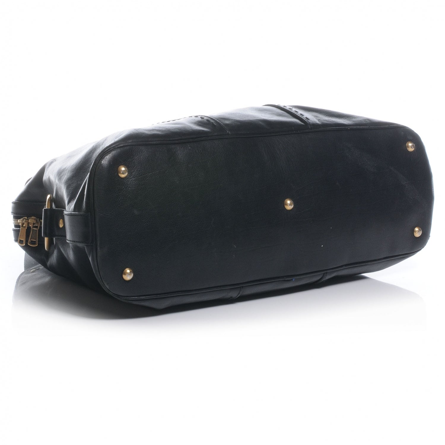 Saint Laurent Leather Oversized Muse Black 4 of 9