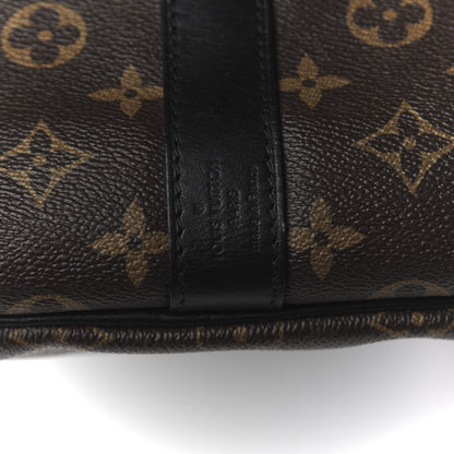 Louis Vuitton Monogram Macassar Keepall Bandouliere 55 5 of 7