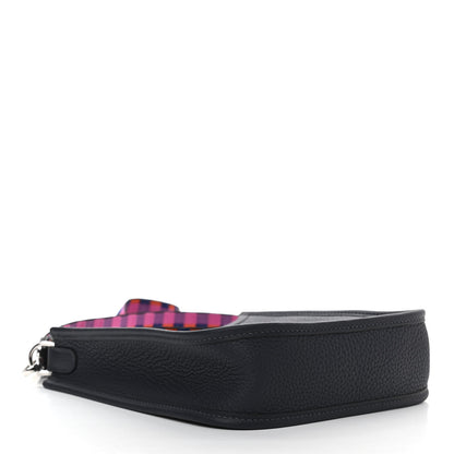 Hermes Taurillon Clemence Amazone Evelyne TPM Bleu Nuit 4 of 11