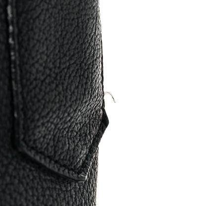 Alexander Wang Pebbled Calfskin Large Emile Black Silver Hardware 25 of 26