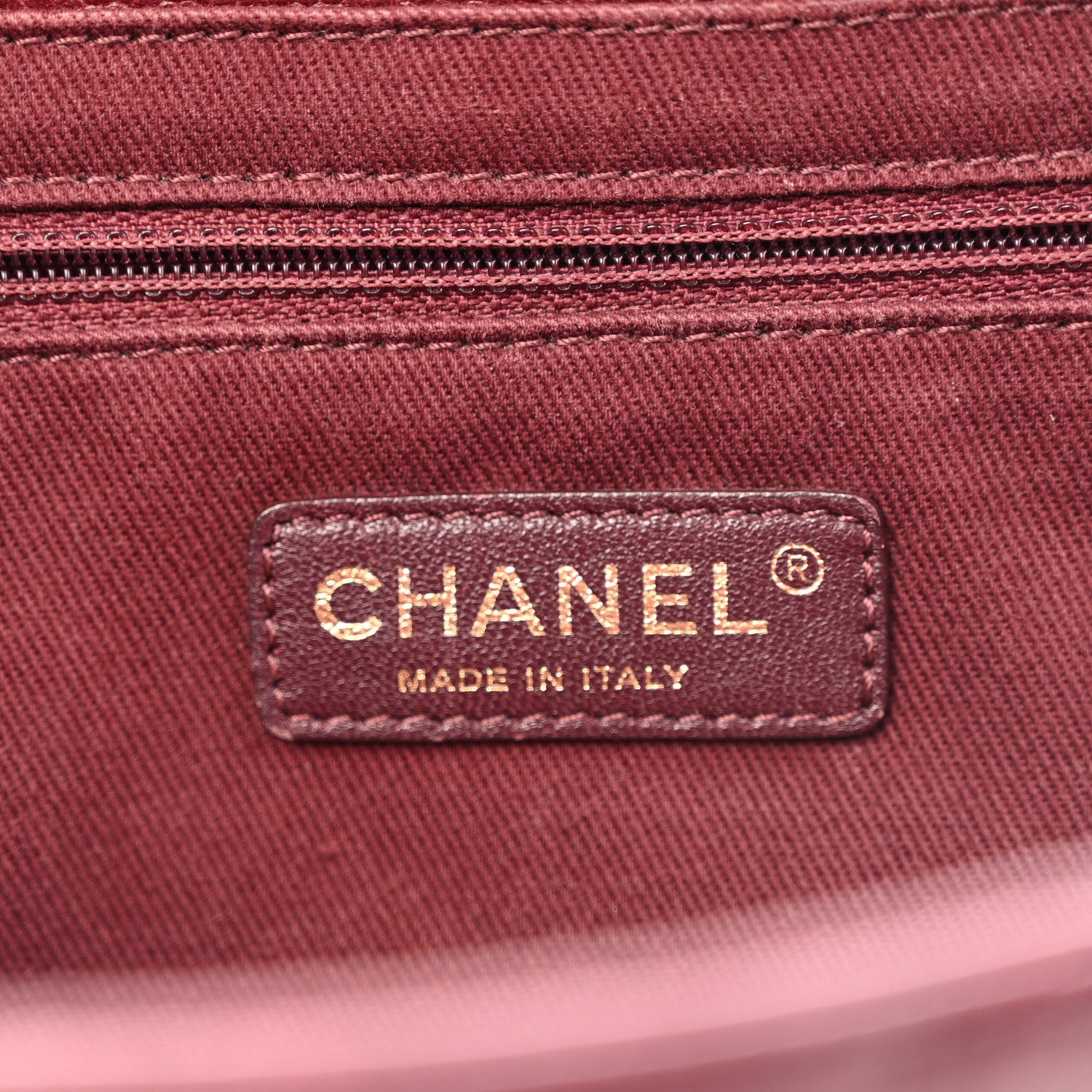 Chanel Caviar Quilted Large Retro Class Flap Burgundy 6 of 15