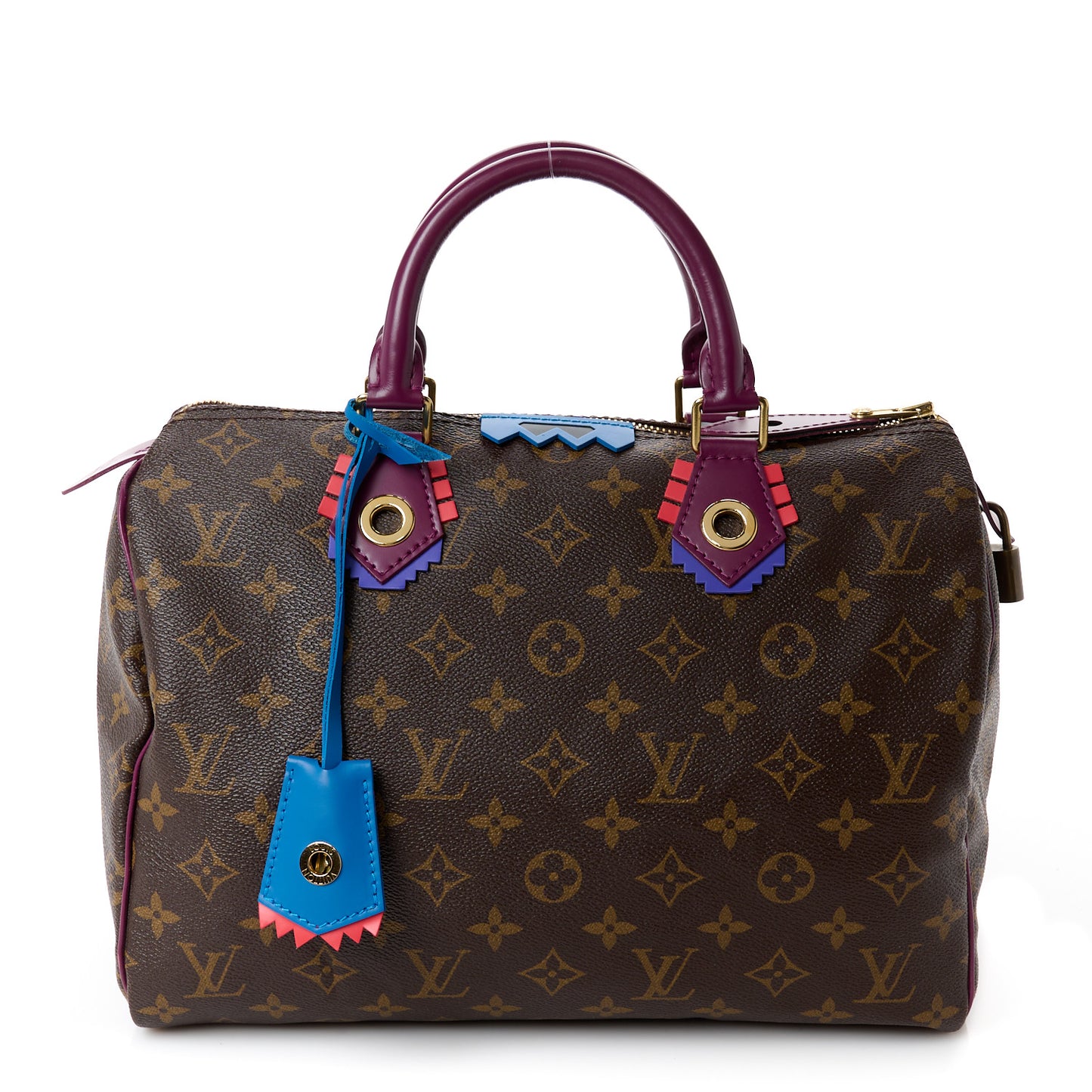 Monogram Totem Speedy 30 Magenta