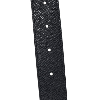 Louis Vuitton Calfskin Monogram 30mm LV Initiales Reversible Belt 80 32 Black 4 of 4