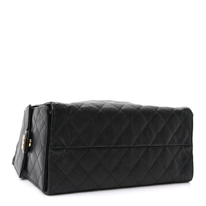 Chanel Caviar Quilted Medium Chanel 25 Handbag Black 5 of 12