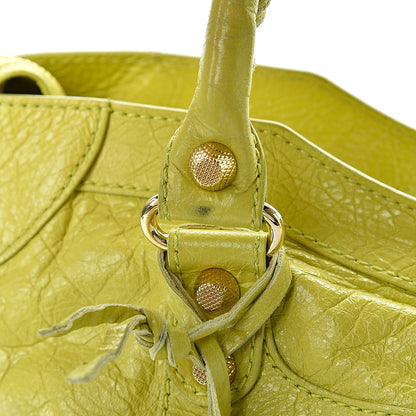 Balenciaga Agneau Giant 12 Gold Hardware City Jaune Poussin 17 of 19