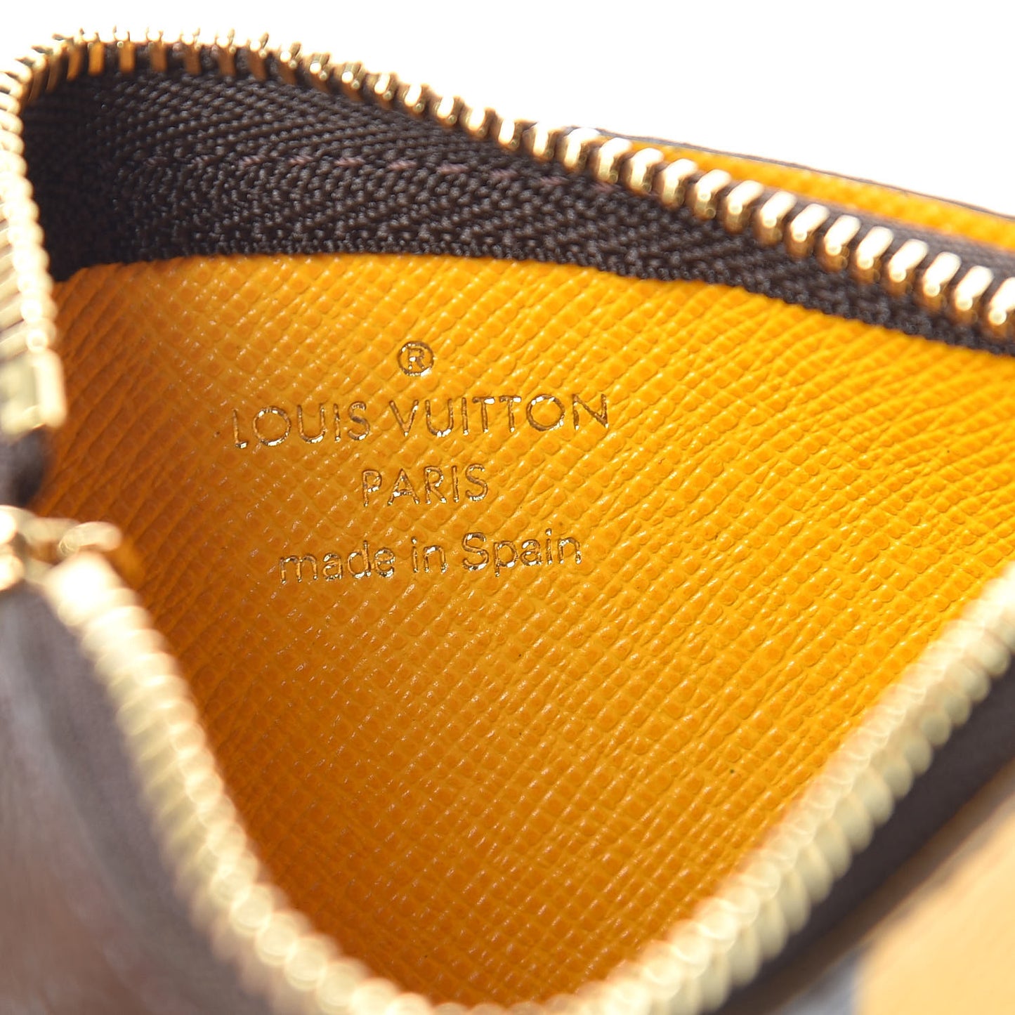 Monogram Groom Key Pouch