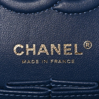 Chanel Caviar Quilted Small Double Flap Navy 6 of 11