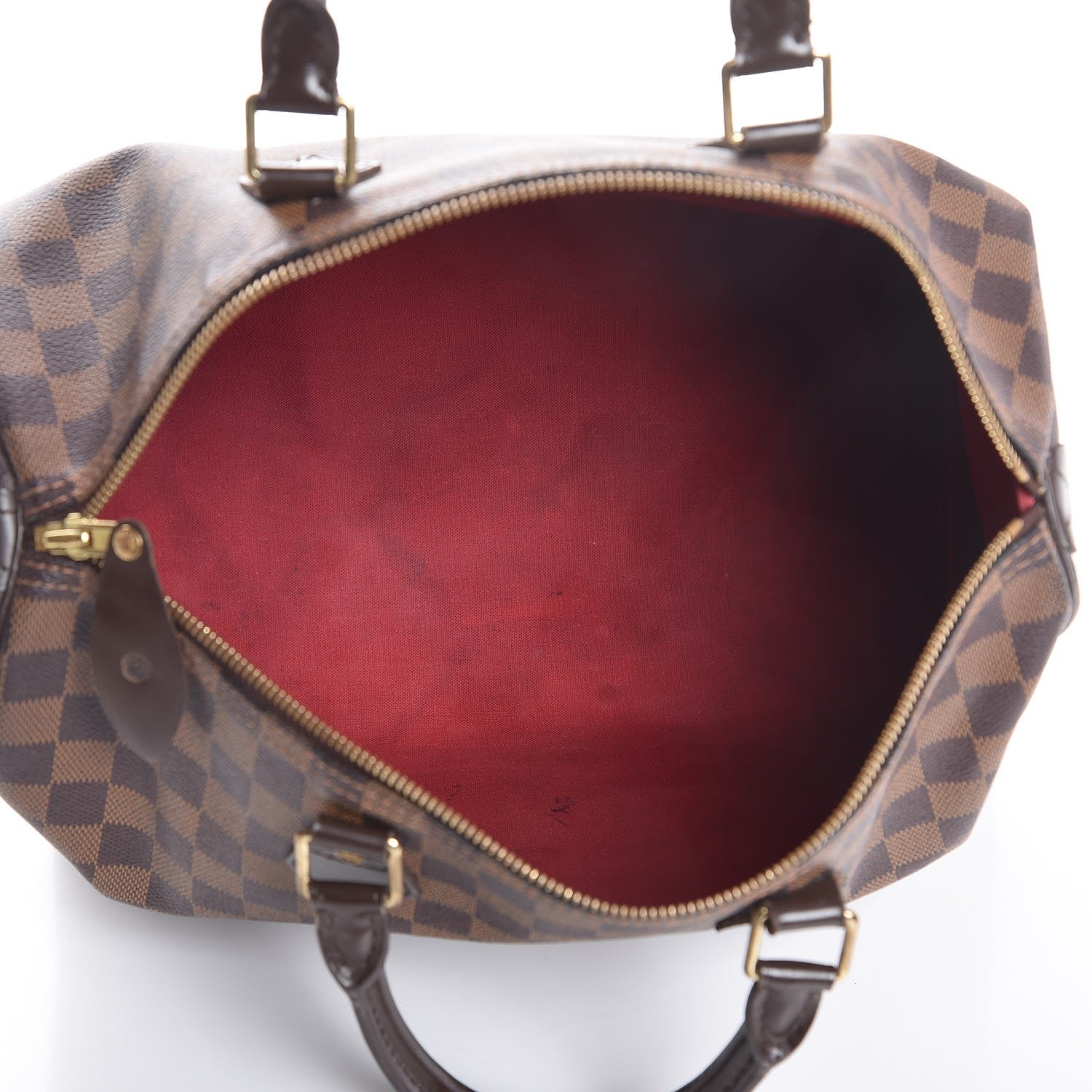 Louis Vuitton Damier Ebene Speedy 35 5 of 11