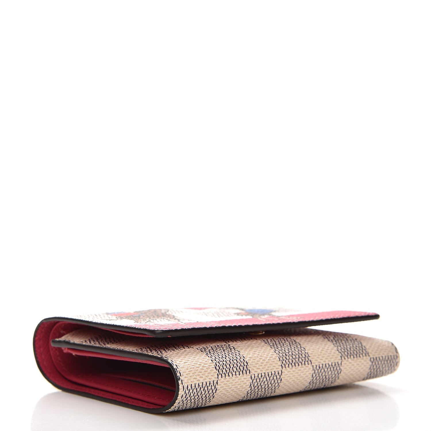 Louis Vuitton Damier Azur 2017 Christmas Animation Victorine Wallet 4 of 6