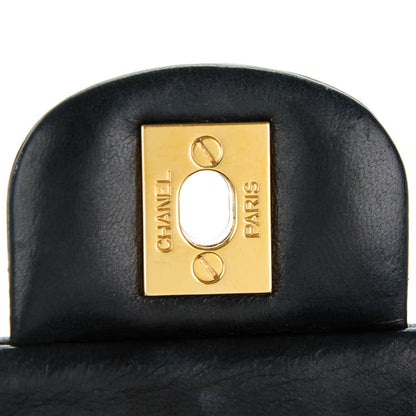 Chanel Lambskin Quilted Mini Square Flap Black 6 of 9
