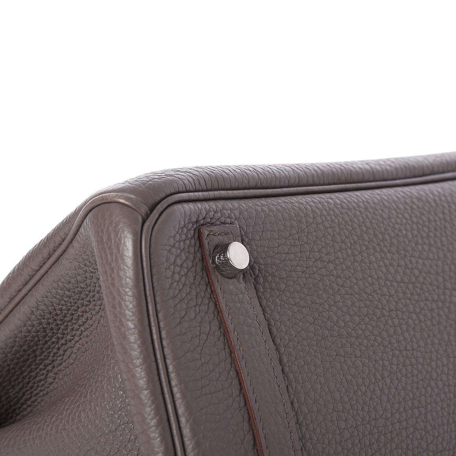 Hermes Togo Birkin 30 Etain 32 of 33