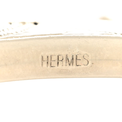 Hermes Sterling Silver Touareg 32mm H Belt Buckle 4 of 5