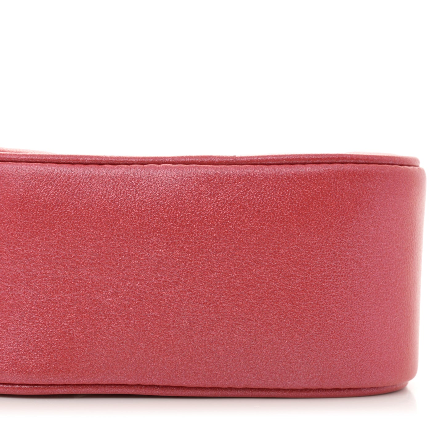 Lambskin Embossed Monogram Fall In Love Sac Coeur Heart Chain Bag Lipstick Red