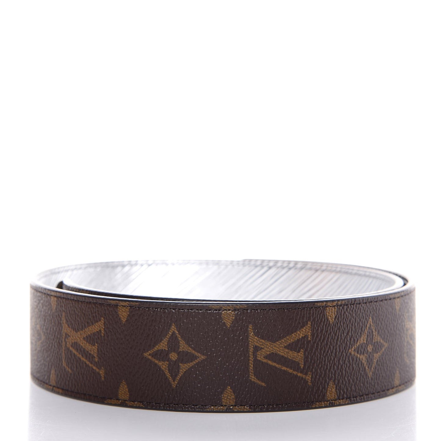 Epi Monogram Bandouliere Shoulder Strap Silver