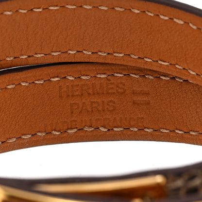 Hermes Lizard Kelly Double Tour Bracelet T2 Ombre 4 of 5