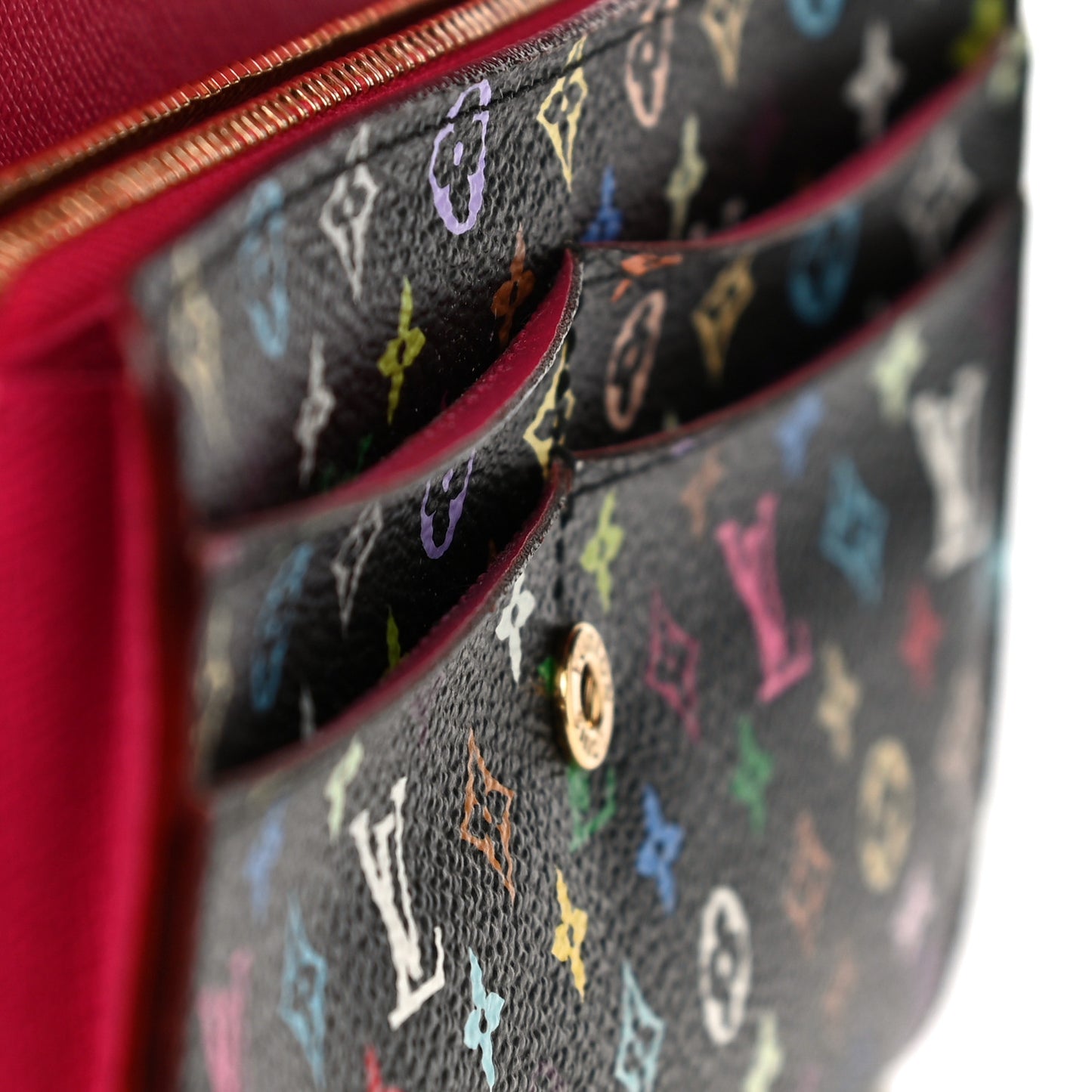 Monogram Multicolor Sarah Wallet Black Grenade