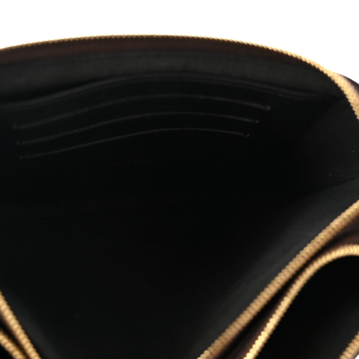 Reverse Monogram Giant Double Zip Pochette