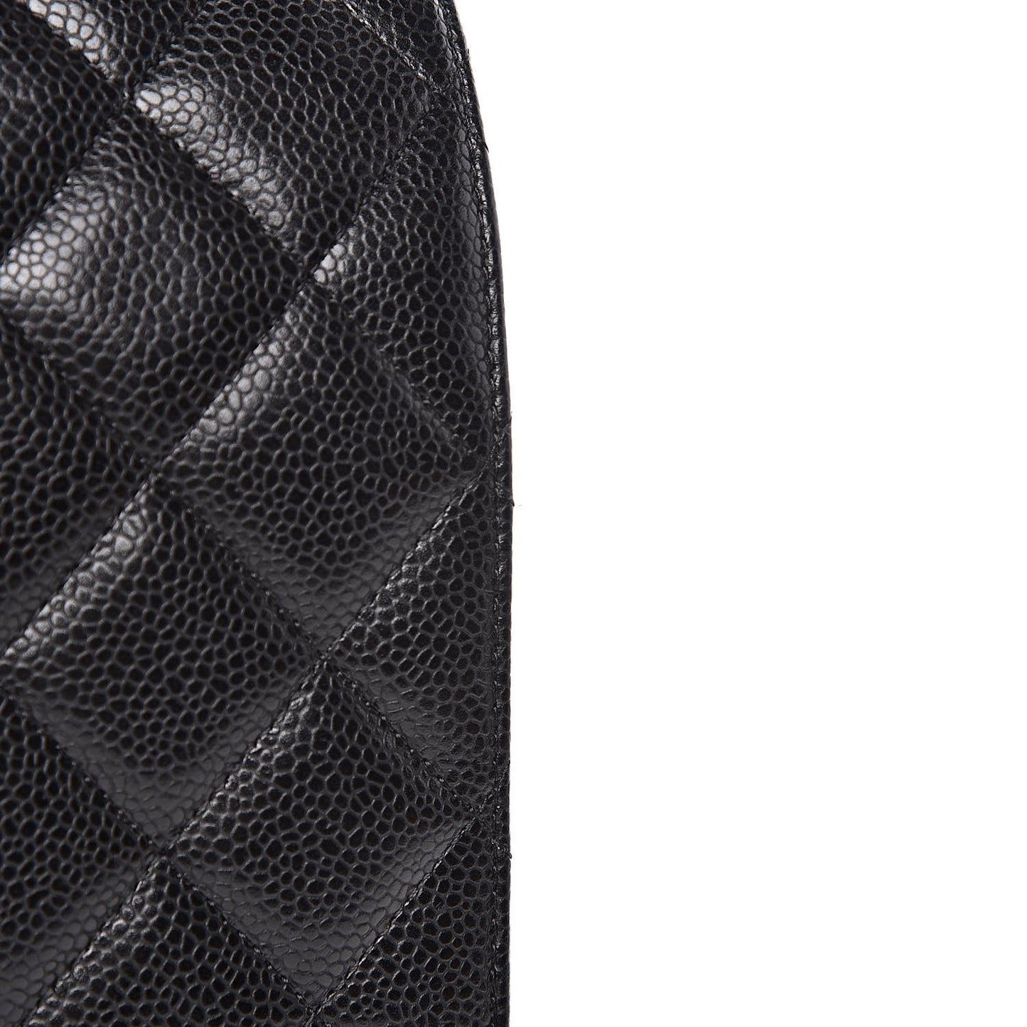 Caviar Quilted Maxi Double Flap Black
