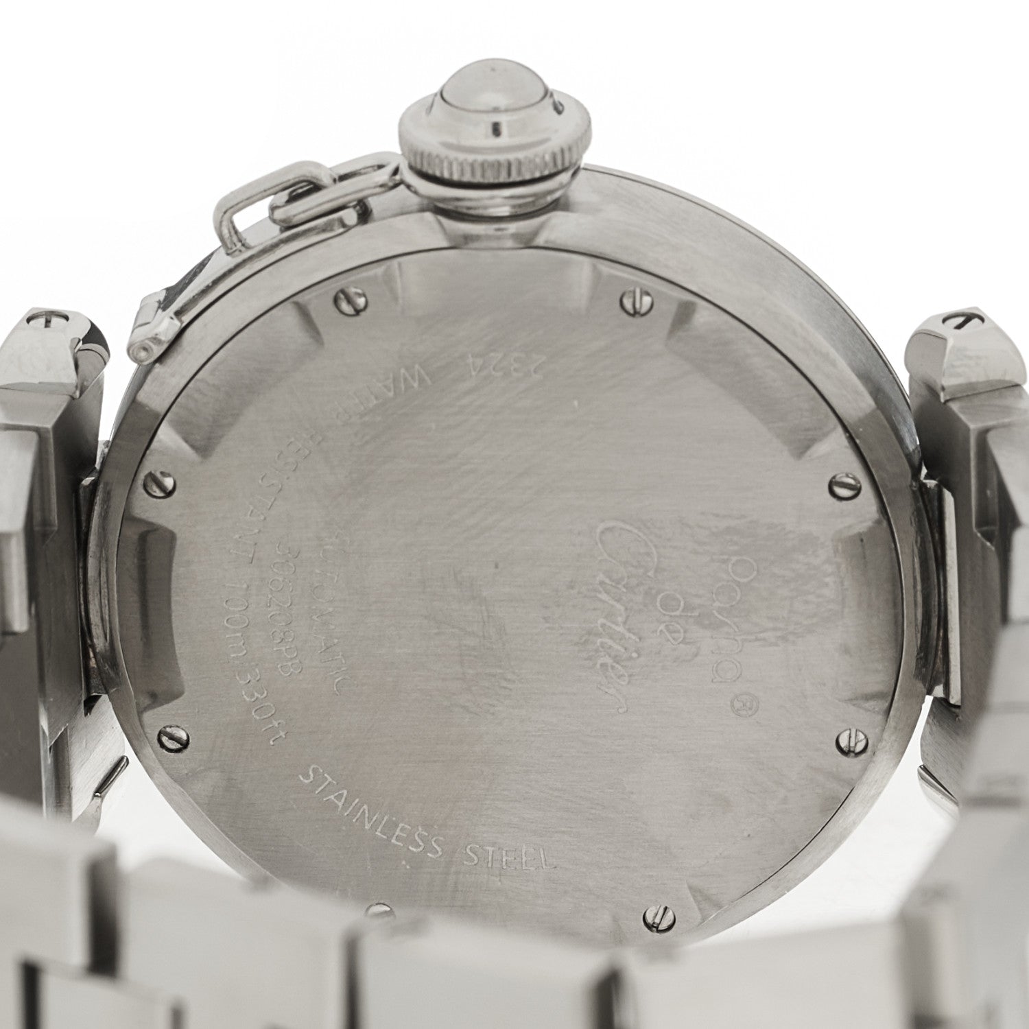 Cartier Stainless Steel 35mm Pasha C Automatic Watch 4 of 4