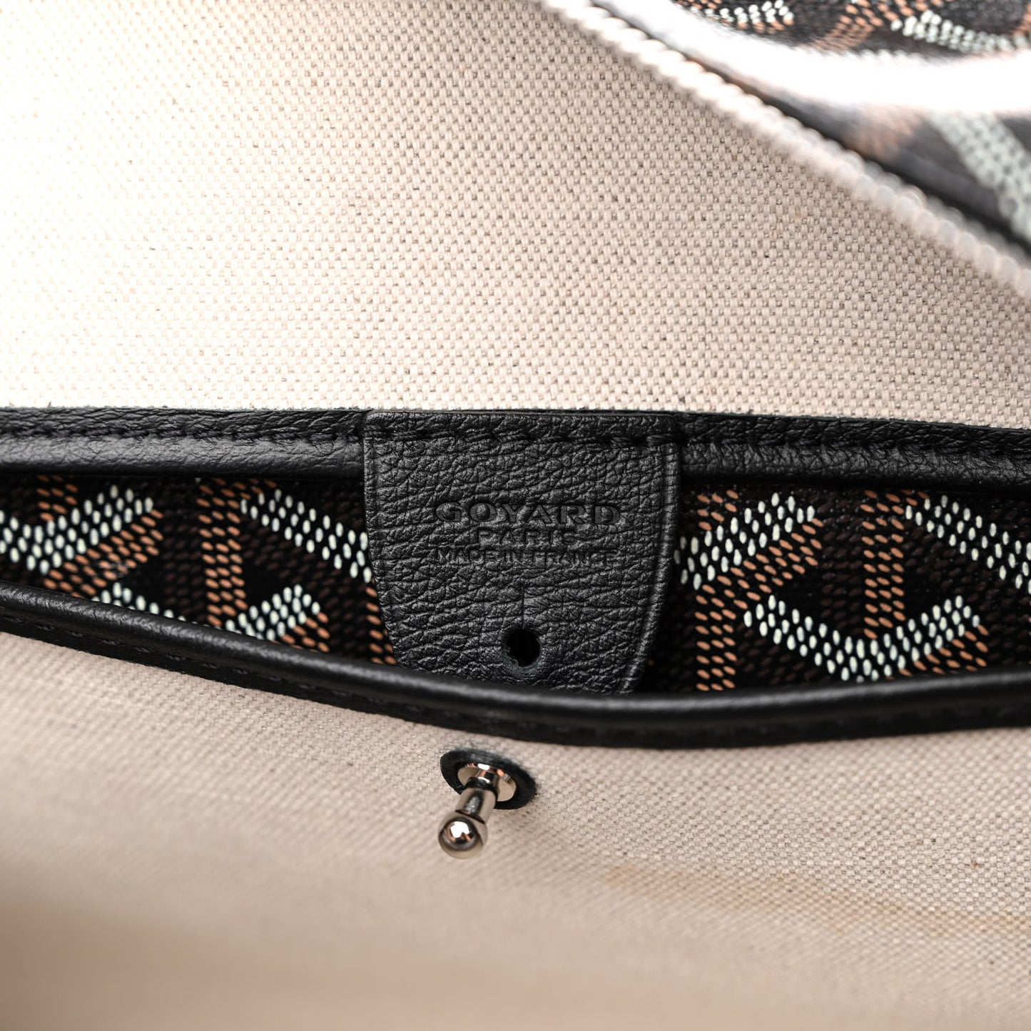 Goyardine Artois PM Black