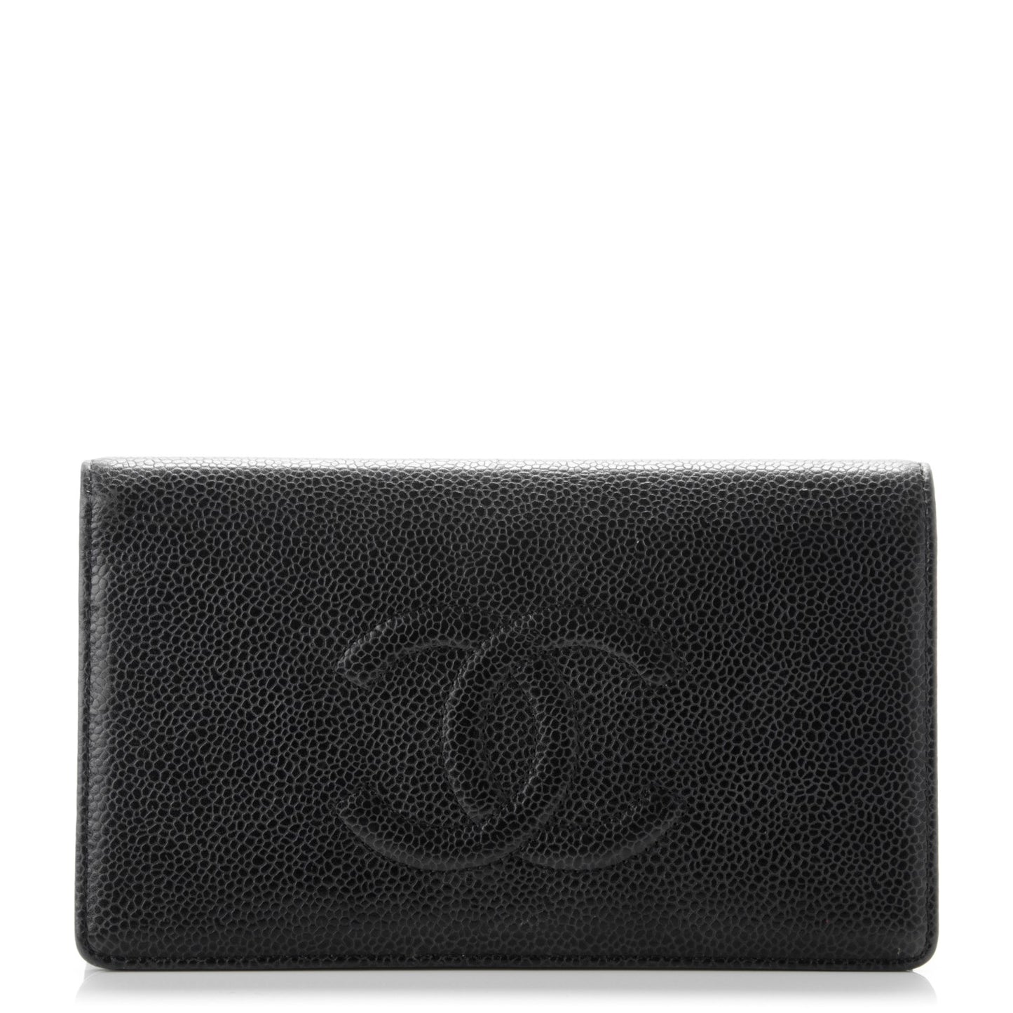 Caviar Timeless CC Yen Wallet Black