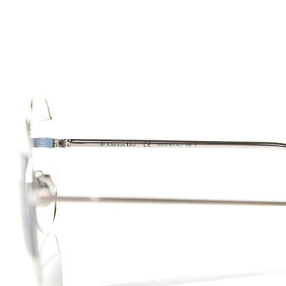 Christian Dior Split 1 Aviator Sunglasses Silver Blue 6 of 7