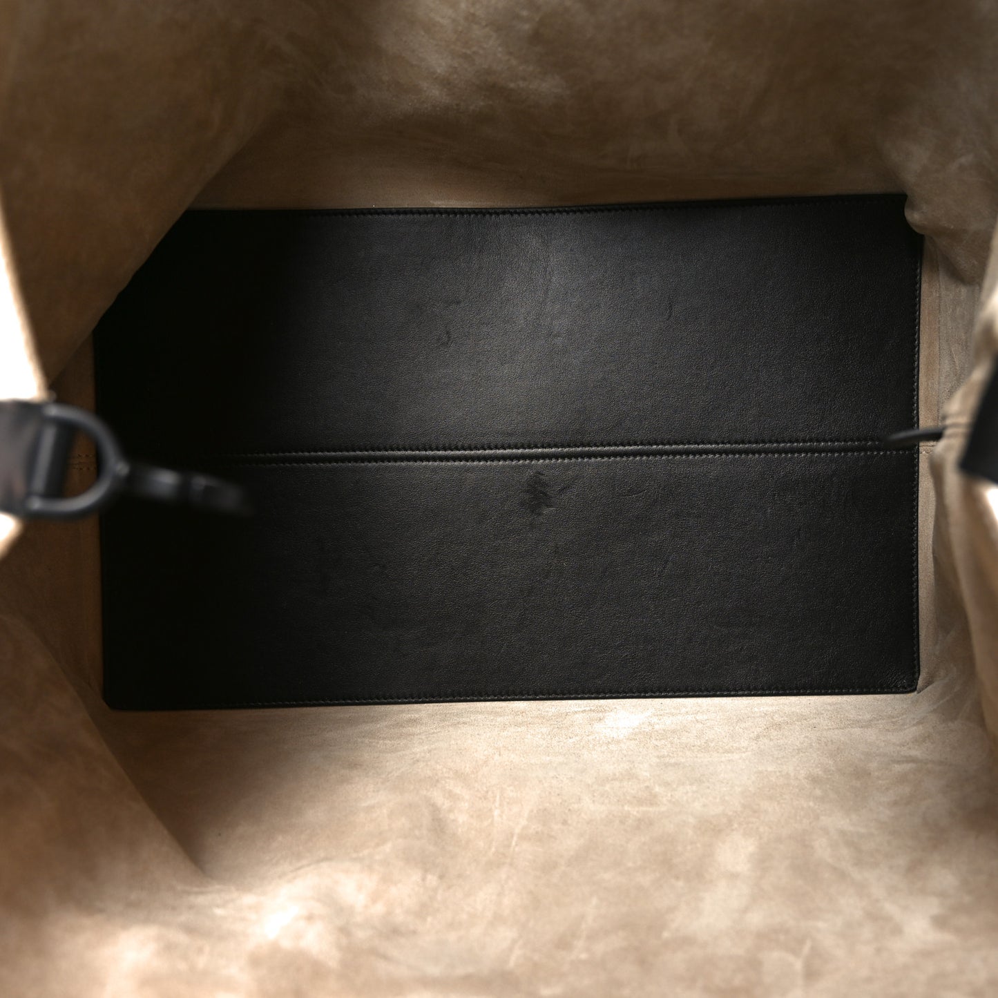 Canvas Large Eiffel Tower Toujours Beige Black