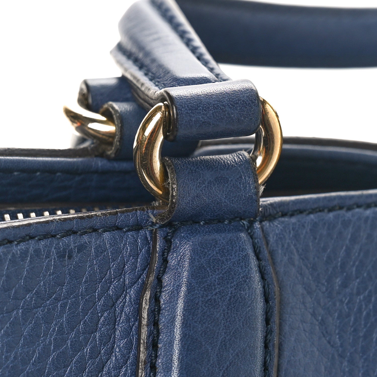 Gucci Cellarius Calfskin Small Soho Top Handle Bag Caspian 10 of 15