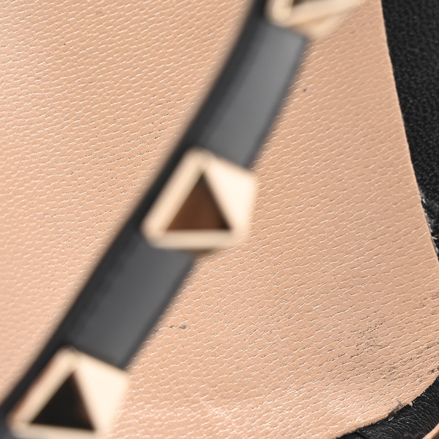 Valentino Garavani Calfskin Rockstud 60mm Caged Slide Sandals 39 Black 11 of 14