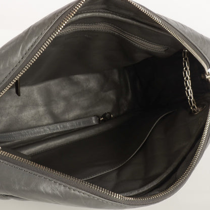 Chanel Aged Calfskin Quilted Large Reissue Camera Case Grey 5 of 7