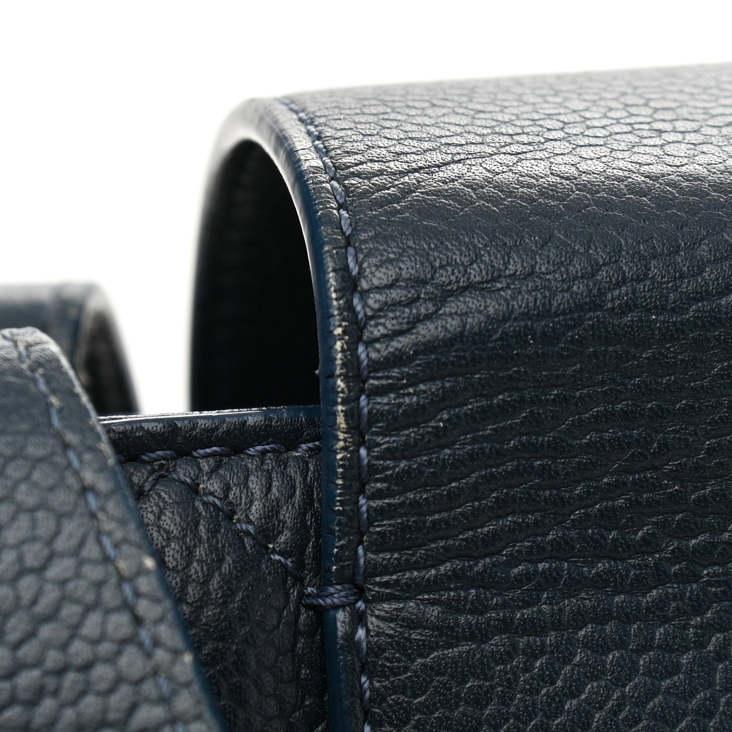 Chanel Caviar Quilted Large CC Box Shopping Tote Navy 18 of 24