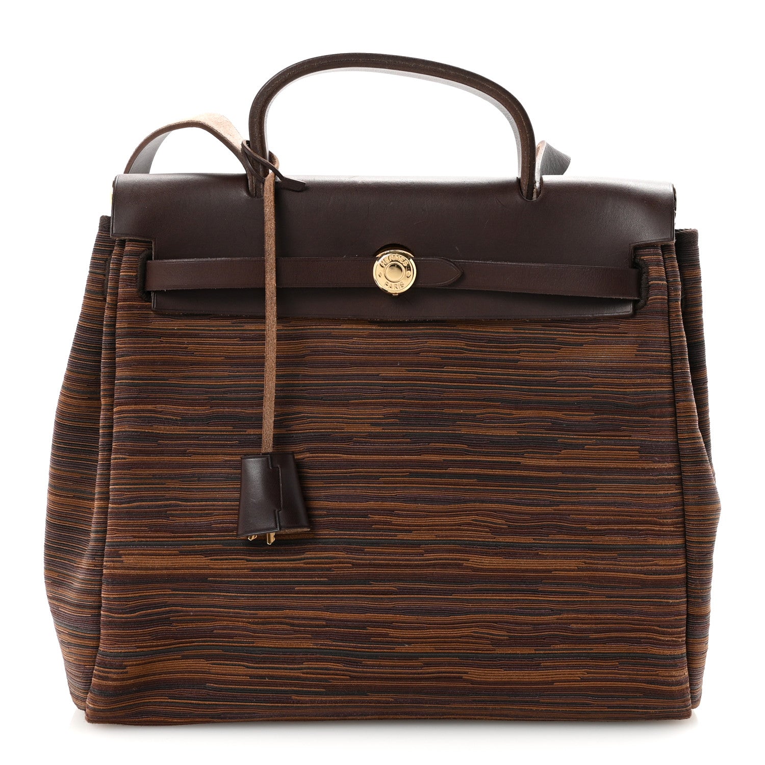 Hermes Vache Hunter Vibrato Herbag 30 PM Ebene 1 of 10