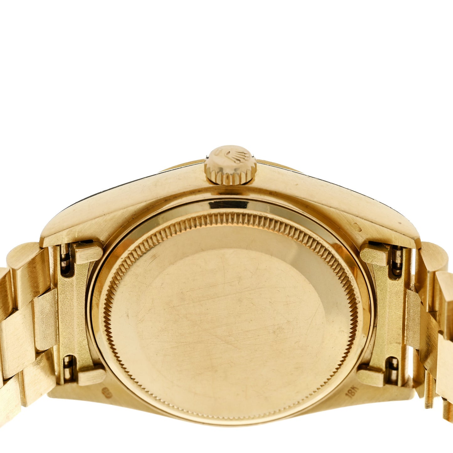 18K Yellow Gold Diamond Blue Sapphire 36mm Oyster Perpetual Day-Date President Watch 18038