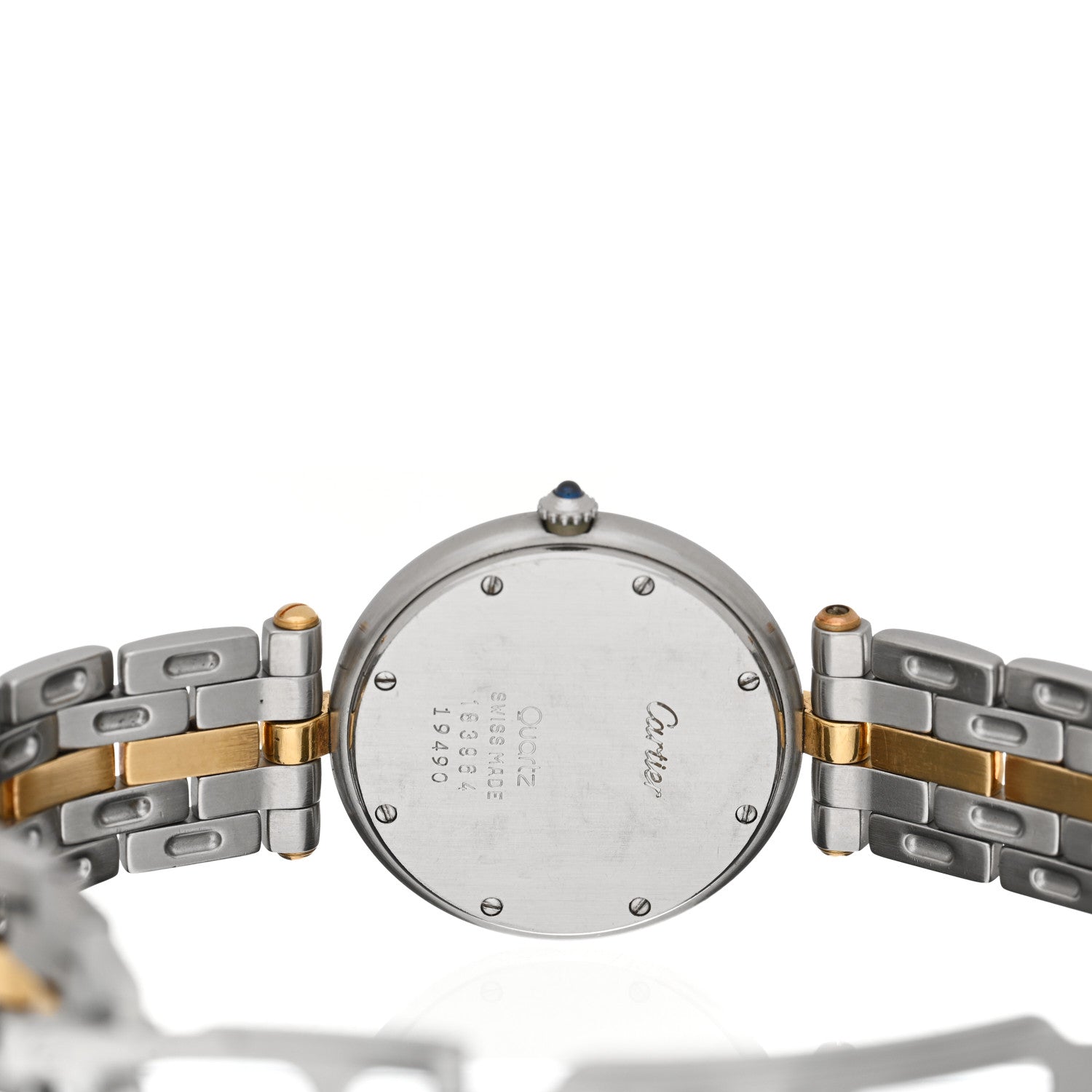 Cartier Stainless Steel 18K Yellow Gold 29mm Panthere Vendome Quartz Watch 4 of 5