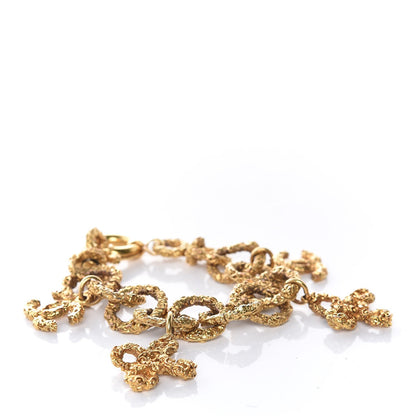 Chanel CC Chain Link Bracelet Gold 1 of 5